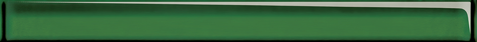 Cersanit Zenda Universal Glass Green Бордюр